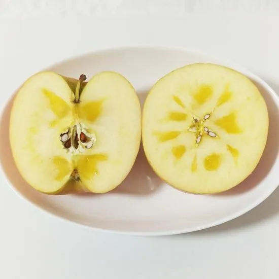 葉取らずふじ【蜜入り判定】